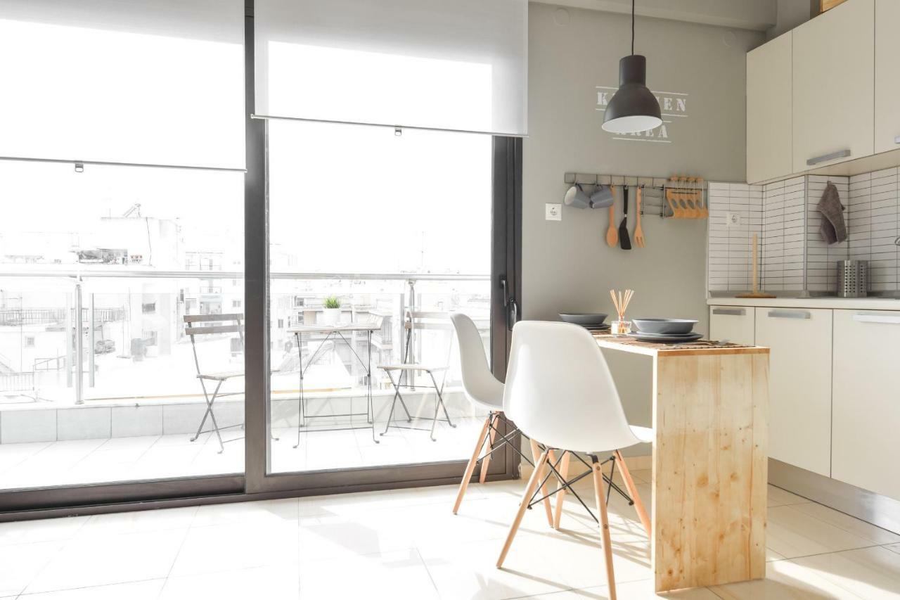 Ferienwohnung F & B Collection - Escape Avenue Thessaloniki Exterior foto